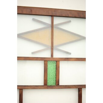 ダイア窓の色ガラス戸 4枚1組　GD1304Y 