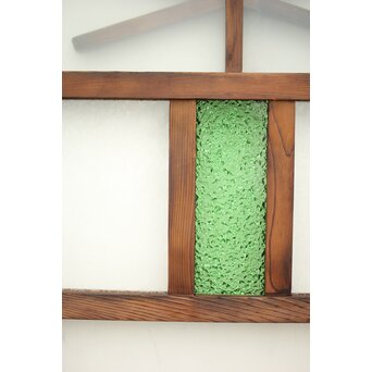 ダイア窓の色ガラス戸 4枚1組　GD1304Y 