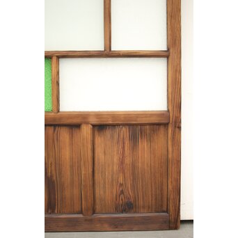 ダイア窓の色ガラス戸 4枚1組　GD1304Y 