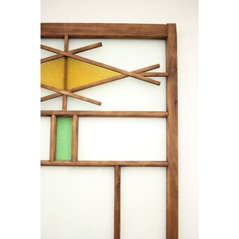 ダイア窓の色ガラス戸 4枚1組　GD1304Y 