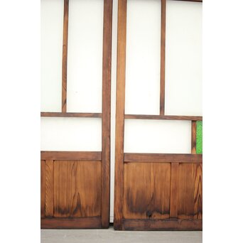 ダイア窓の色ガラス戸 4枚1組　GD1304Y 