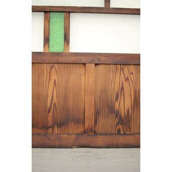 ダイア窓の色ガラス戸 4枚1組　GD1304Y 