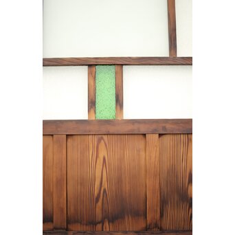 ダイア窓の色ガラス戸 4枚1組　GD1304Y 