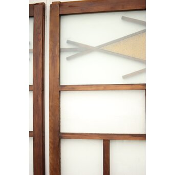 ダイア窓の色ガラス戸 4枚1組　GD1304Y 