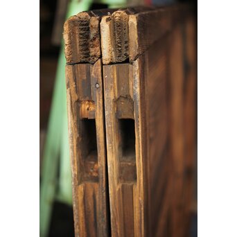 ダイア窓の色ガラス戸 4枚1組　GD1304Y 