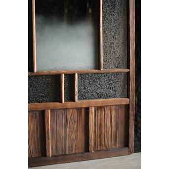 ダイア窓の色ガラス戸 4枚1組　GD1304Y 