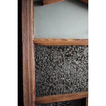 ダイア窓の色ガラス戸 4枚1組　GD1304Y 