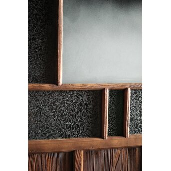 ダイア窓の色ガラス戸 4枚1組　GD1304Y 