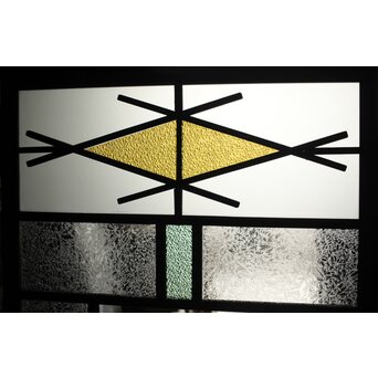 ダイア窓の色ガラス戸 4枚1組　GD1304Y 