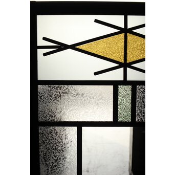 ダイア窓の色ガラス戸 4枚1組　GD1304Y 