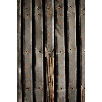 アルミ板の蔵戸　W007 