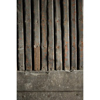 アルミ板の蔵戸　W007 