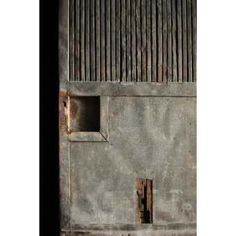 アルミ板の蔵戸　W007 