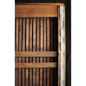 アルミ板の蔵戸　W007 