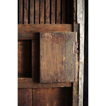 アルミ板の蔵戸　W007 