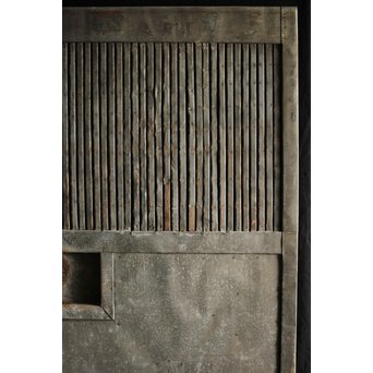 アルミ板の蔵戸　W007 