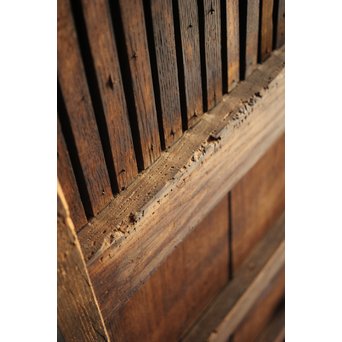 アルミ板の蔵戸　W007 