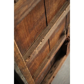 アルミ板の蔵戸　W007 