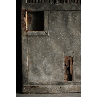 アルミ板の蔵戸　W007 