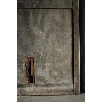 アルミ板の蔵戸　W007 