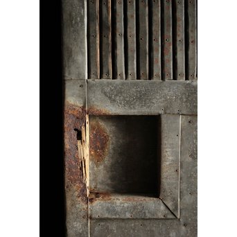 アルミ板の蔵戸　W007 