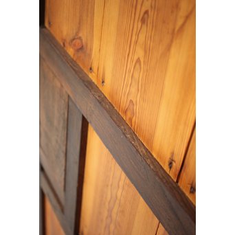 栗と欅の格子蔵戸　W009Y 