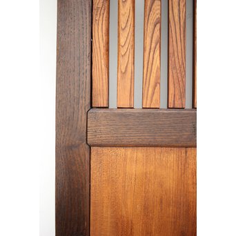 栗と欅の格子蔵戸　W009Y 