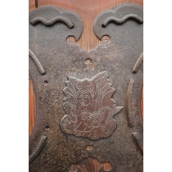 恵比寿金具の板蔵戸　W010Y 