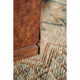 花梨瘤木に縞黒檀 六角瓶掛　X249 