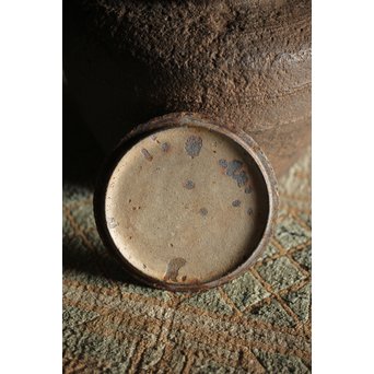 紫金堂 忠三郎系 時代鉄環摘蓋 平提手 天明形手取釜/鉄瓶/湯沸　M229 