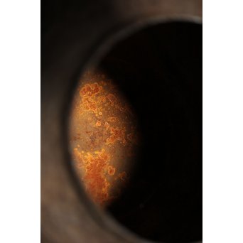 紫金堂 忠三郎系 時代鉄環摘蓋 平提手 天明形手取釜/鉄瓶/湯沸　M229 