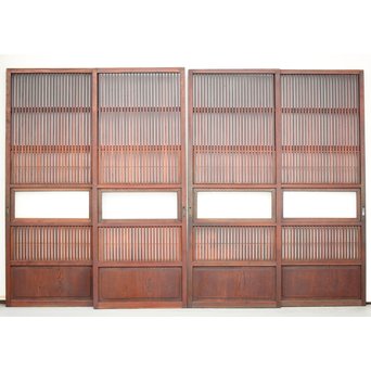 細身格子戸 4枚1組　L1033