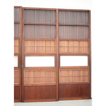 細身格子戸 4枚1組　L1033 