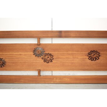 長尺 菊透かし欄間　R0032 