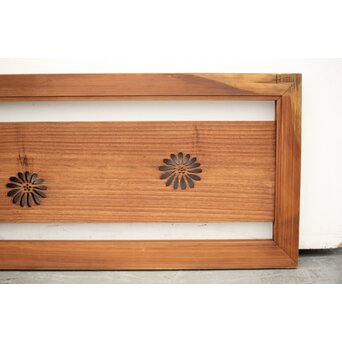 長尺 菊透かし欄間　R0032 