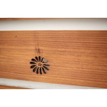 長尺 菊透かし欄間　R0032 