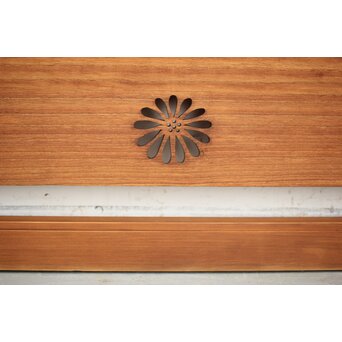 長尺 菊透かし欄間　R0032 