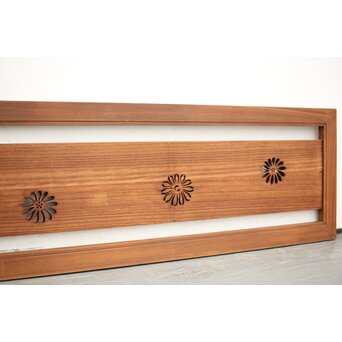 長尺 菊透かし欄間　R0032 