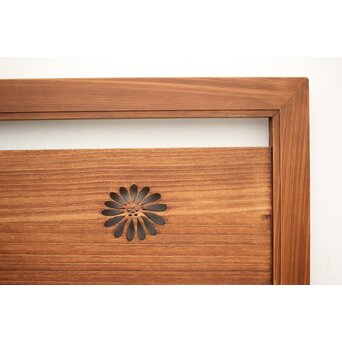 長尺 菊透かし欄間　R0032 