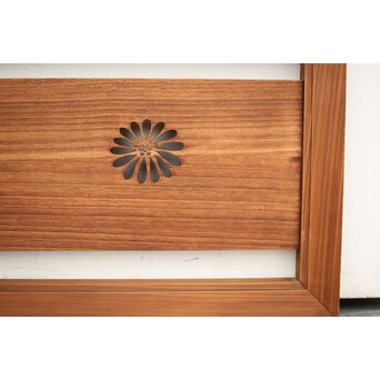 長尺 菊透かし欄間　R0032 