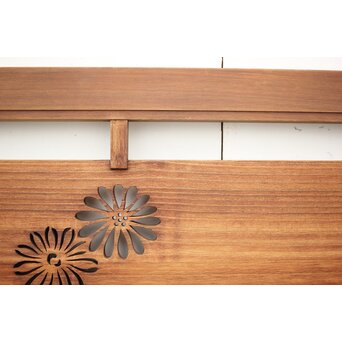 長尺 菊透かし欄間　R0032 