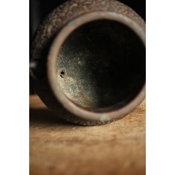 少砂瓶系 銅の古鉄風香炉　M232 