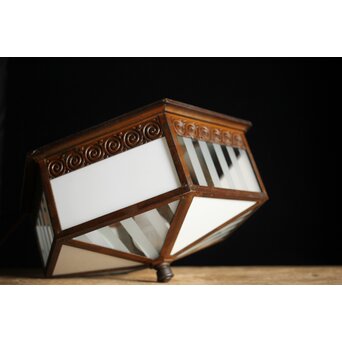 アールデコ六角電笠照明　A2011Y