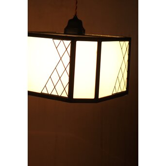 八角銅縁電笠照明 2個1組　A2014YD 