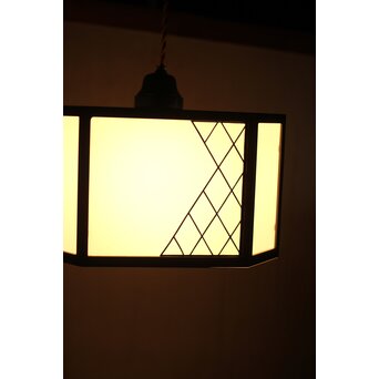 八角銅縁電笠照明 2個1組　A2014YD 