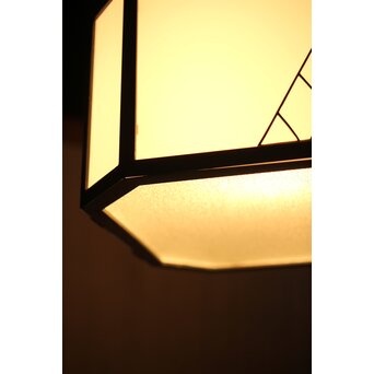 八角銅縁電笠照明 2個1組　A2014YD 