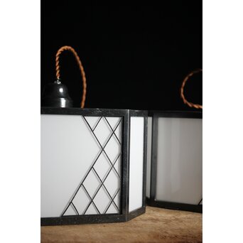 八角銅縁電笠照明 2個1組　A2014YD 