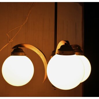 三日月 3灯シャンデリア照明　A2015Y 