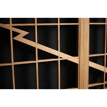 稲妻組子 書院 2枚1組　R0033 