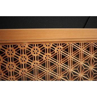 3種ベタ入組子 小型欄間　R0036 